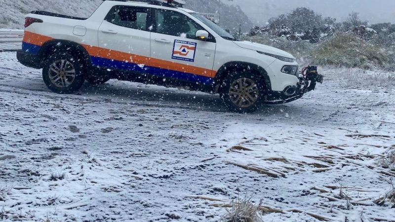 O primeiro abraço da neve: uma madrugada inesquecível na Serra catarinense