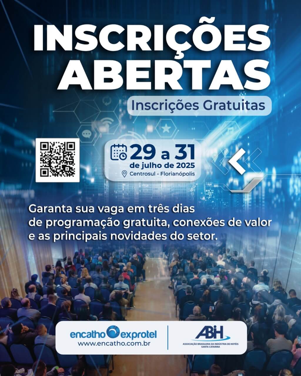 Inscrições abertas para o 36º Encatho & Exprotel: confira a programação do evento