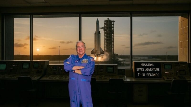 Astronauta da NASA com mais de mil horas no espaço visita Space Adventure em Balneário Camboriú (SC)