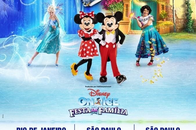 Faltam 14 dias para a estreia de Disney On Ice no Brasil e ingressos seguem em ritmo acelerado de vendas