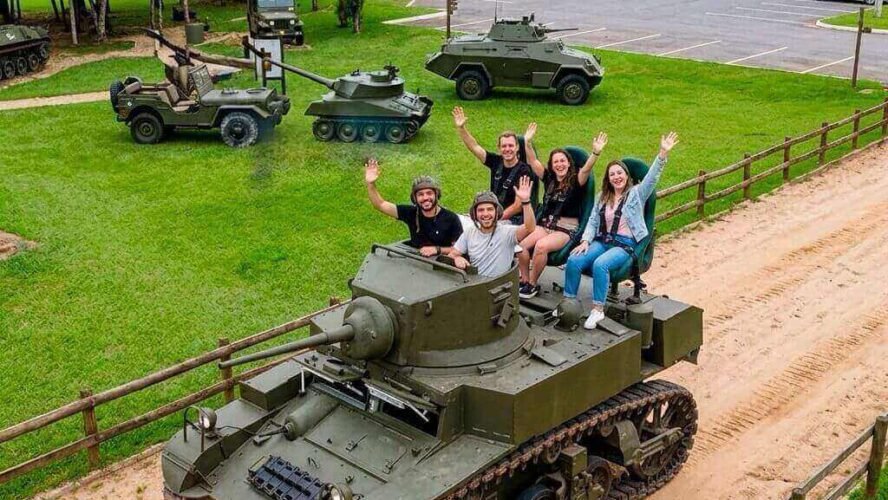 Parque temático militar abre ao público em julho em Santa Catarina